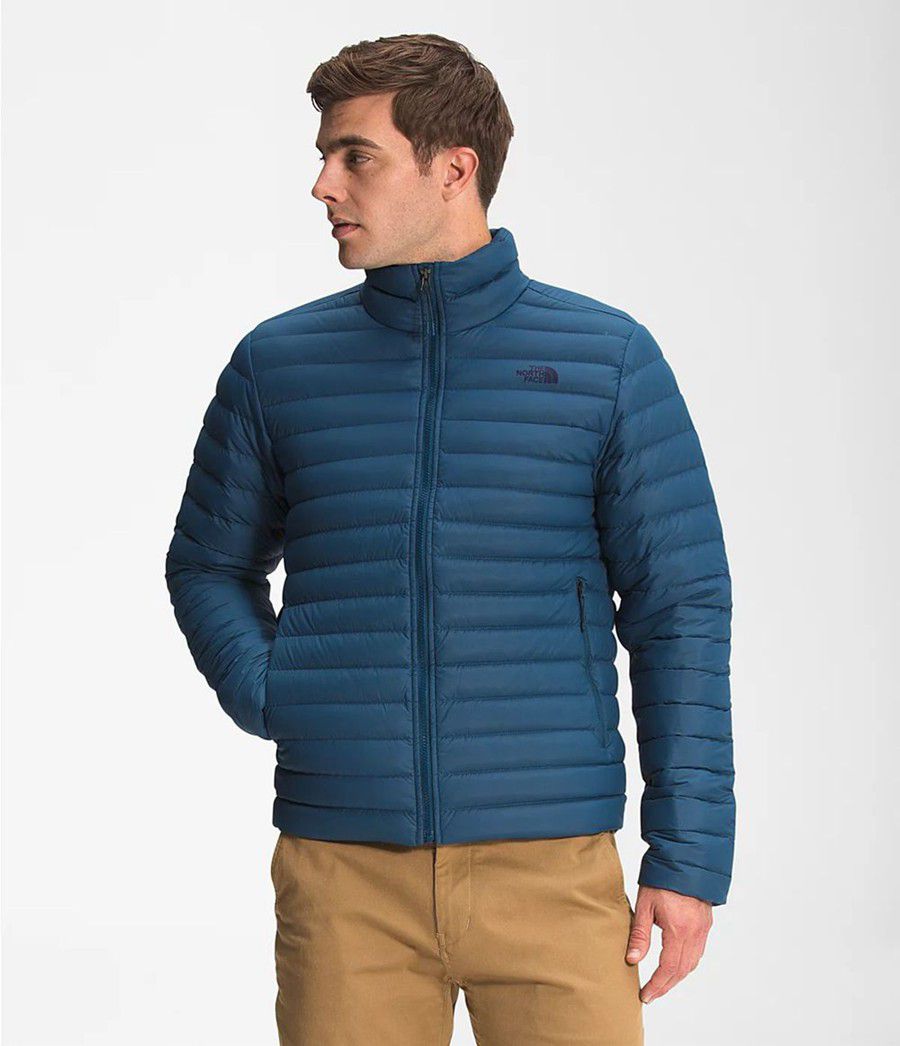 Pánské Péřové Bundy The North Face Stretch Blankyt | NMTOWDF-17