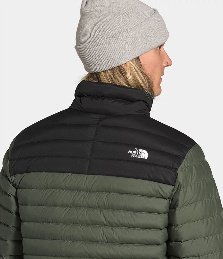 Pánské Péřové Bundy The North Face Stretch Černé | UGHPLEK-67