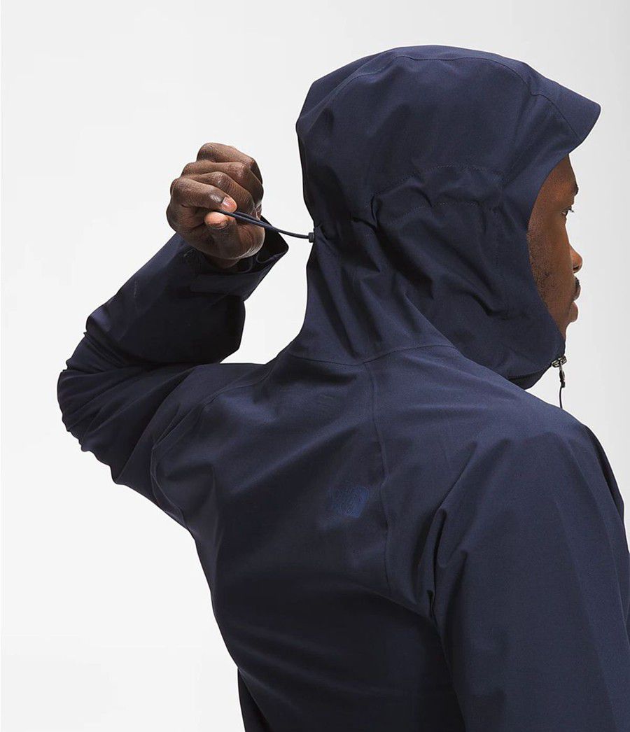 Pánské Rainwear The North Face Allproof Stretch Tmavě Blankyt | OTIGYWC-42