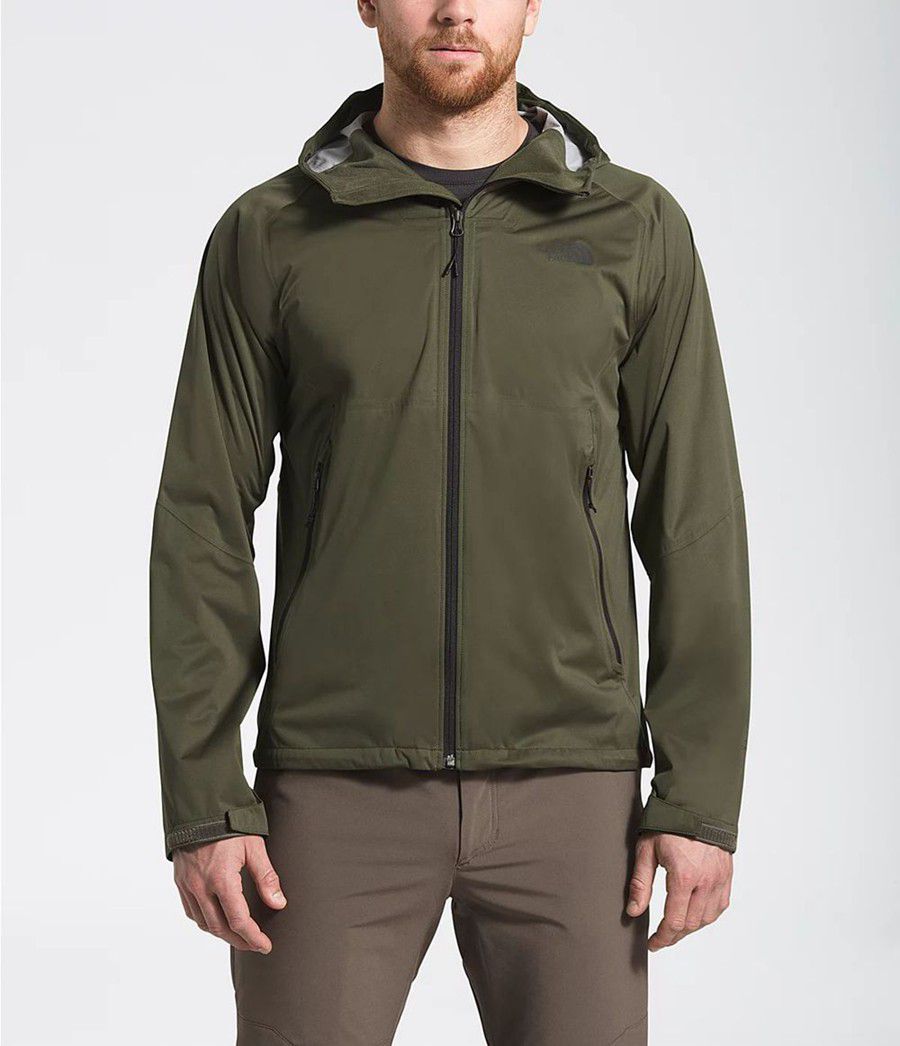 Pánské Rainwear The North Face Allproof Stretch Olivy Zelené | NVEYSUG-45