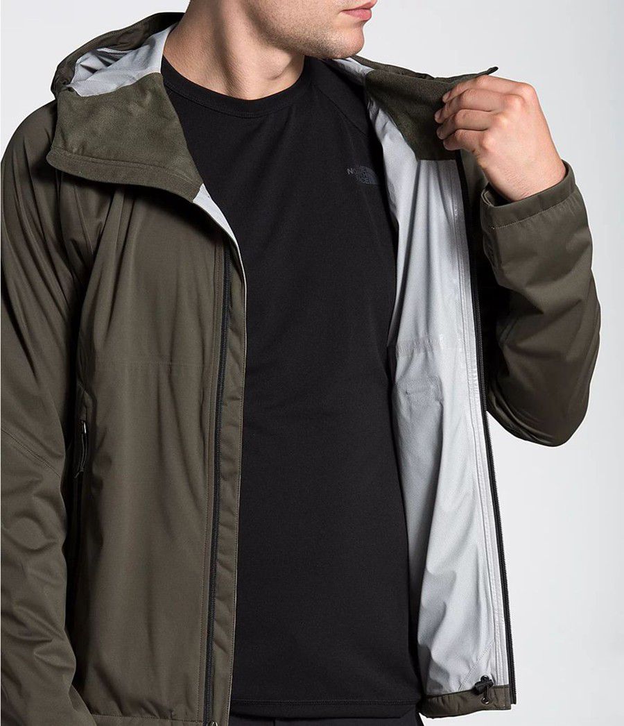 Pánské Rainwear The North Face Allproof Stretch Olivy Zelené | NVEYSUG-45