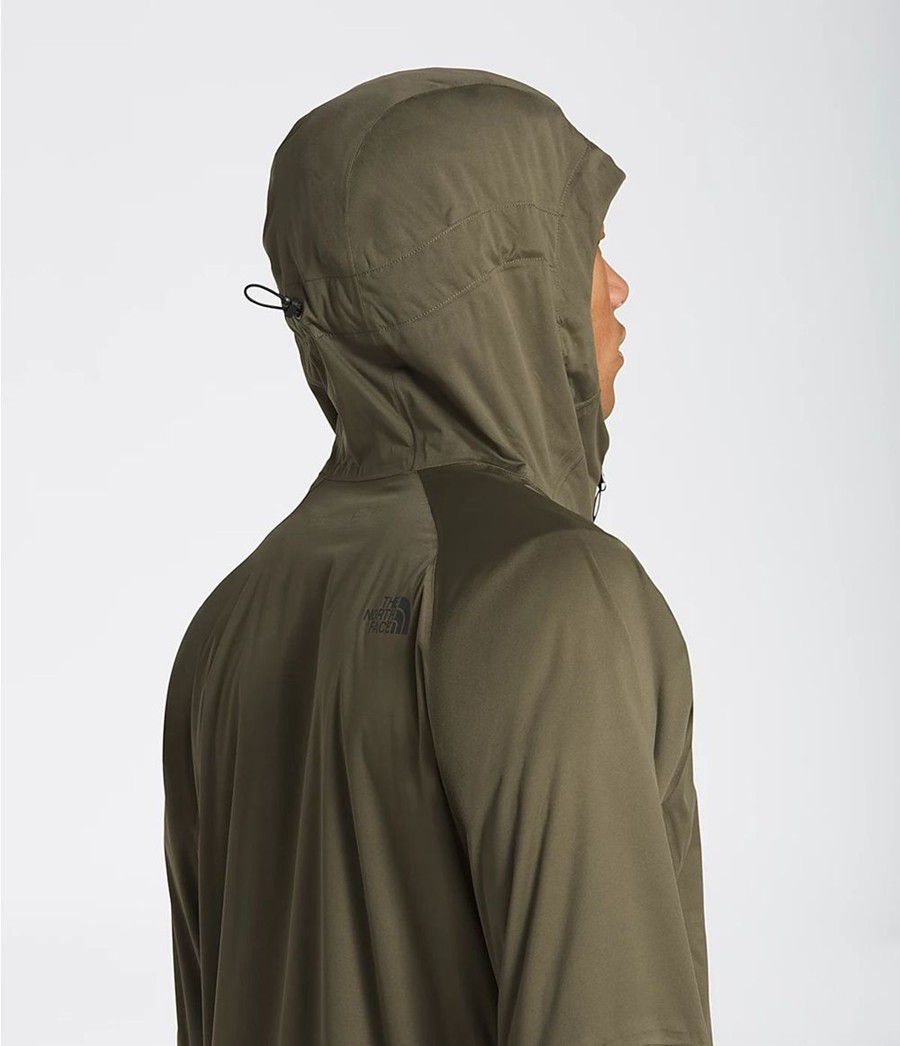 Pánské Rainwear The North Face Allproof Stretch Olivy Zelené | NVEYSUG-45