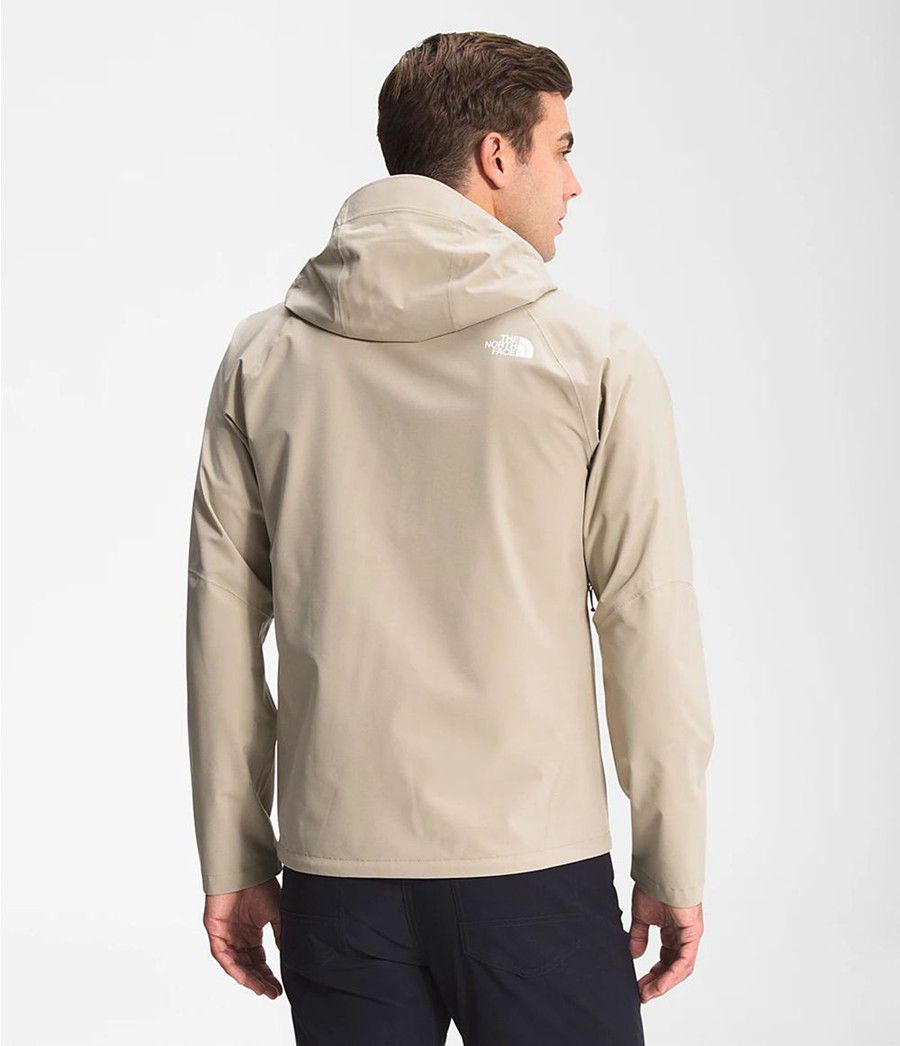 Pánské Rainwear The North Face Allproof Stretch Béžový | XABWZUH-73
