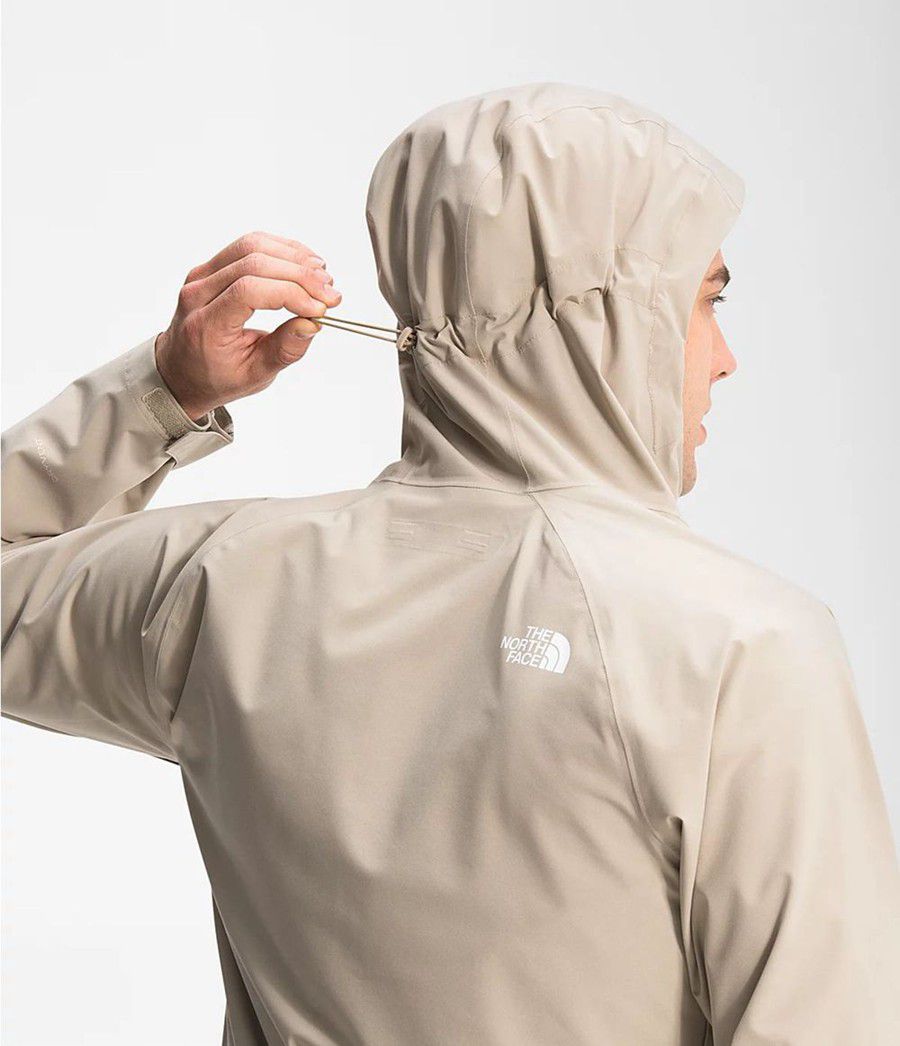 Pánské Rainwear The North Face Allproof Stretch Béžový | XABWZUH-73