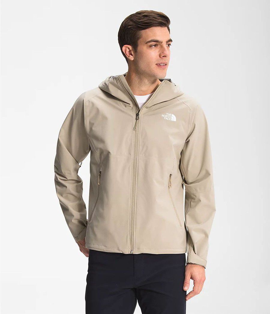 Pánské Rainwear The North Face Allproof Stretch Béžový | XABWZUH-73