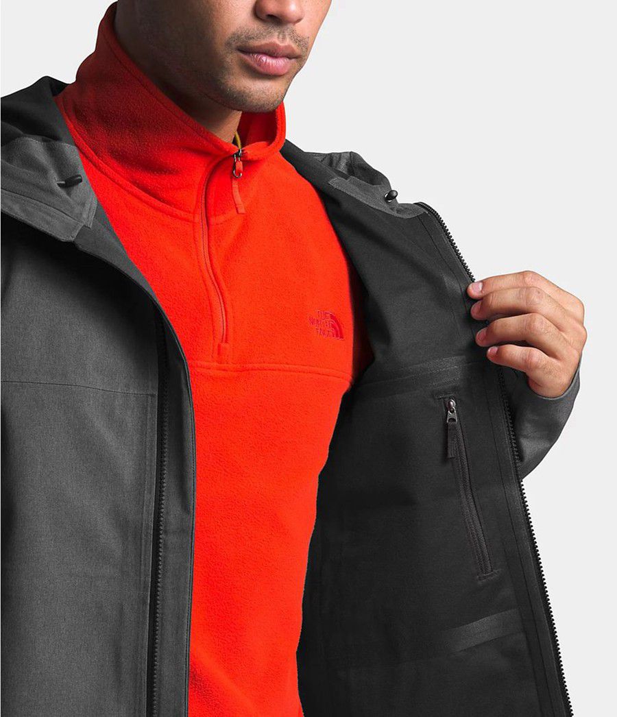 Pánské Rainwear The North Face Apex Flex Futurelight Tmavě Šedé | PBNOJZG-72