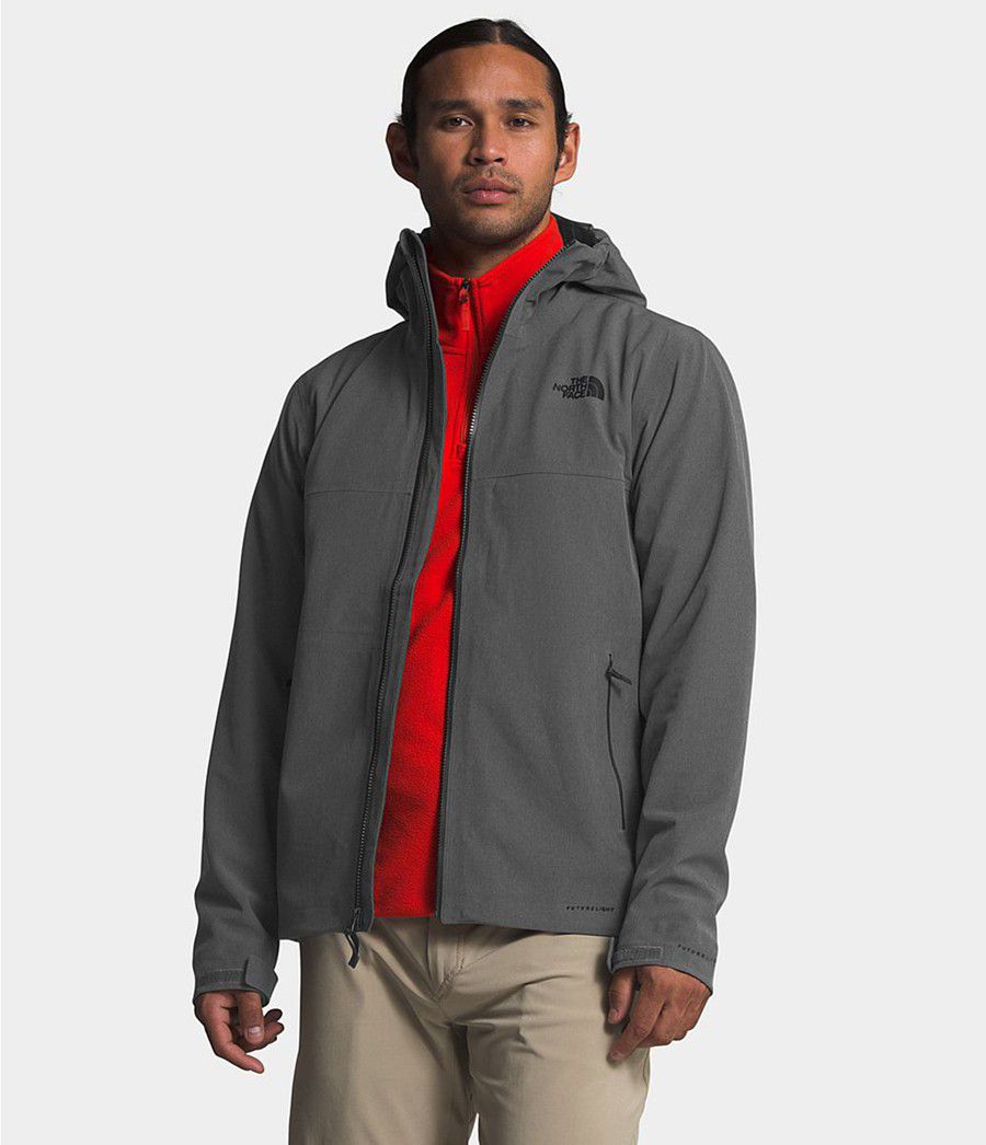 Pánské Rainwear The North Face Apex Flex Futurelight Tmavě Šedé | PBNOJZG-72
