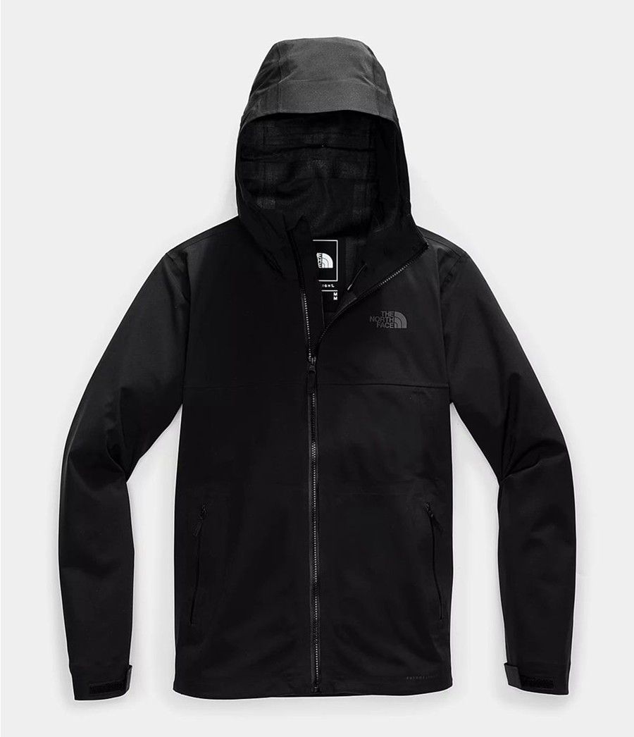 Pánské Rainwear The North Face Apex Flex Futurelight Černé | GKCEMPD-08