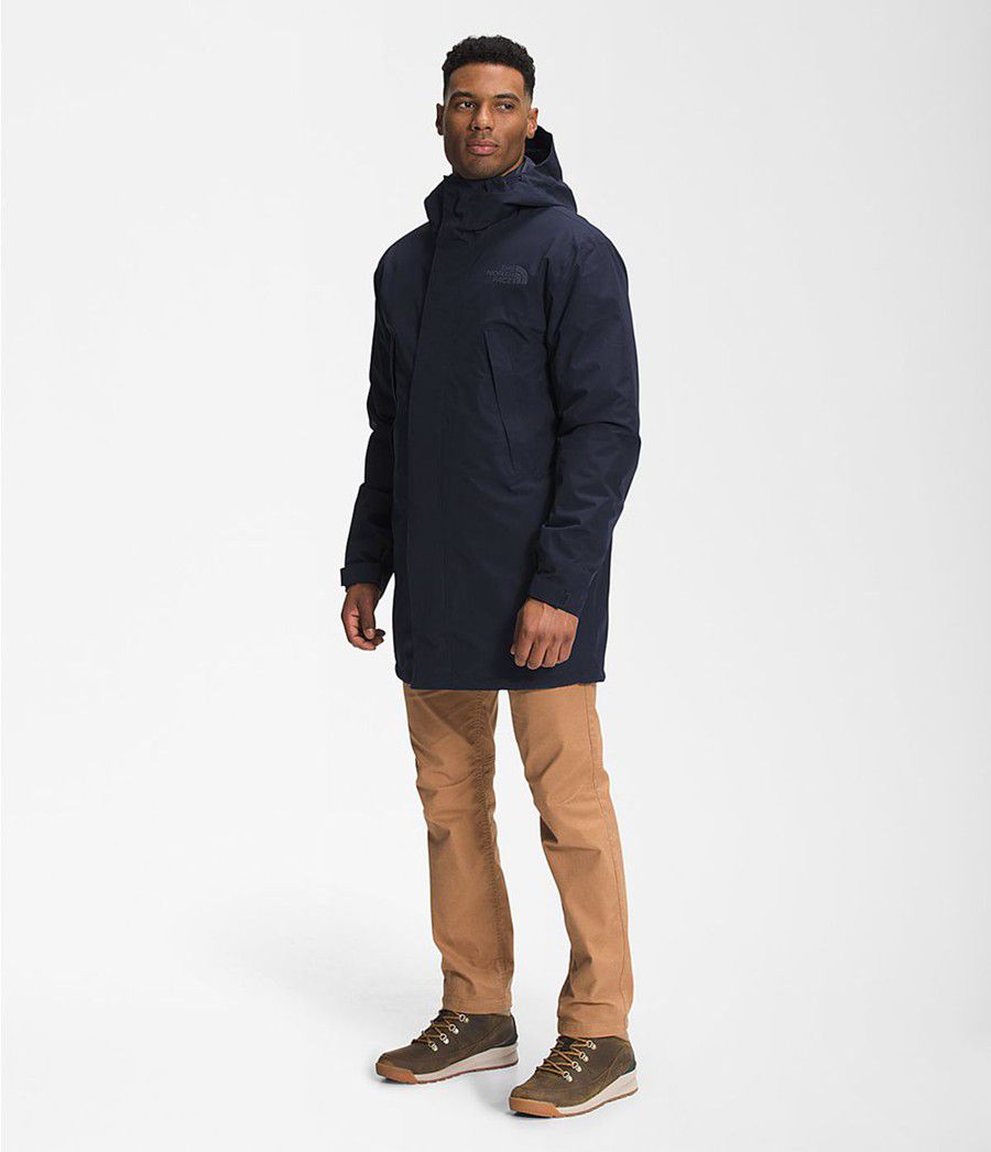 Pánské Rainwear The North Face Arctic Triclimate® Tmavě Blankyt | EPLRHWF-32