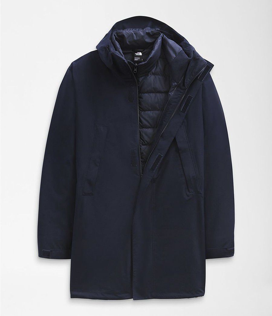 Pánské Rainwear The North Face Arctic Triclimate® Tmavě Blankyt | EPLRHWF-32