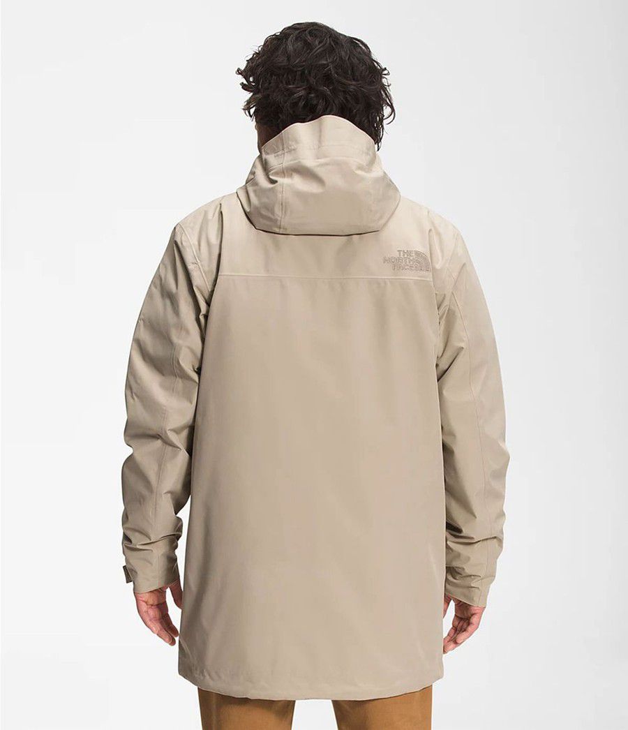 Pánské Rainwear The North Face Arctic Triclimate® Béžový | JMPTAFR-23