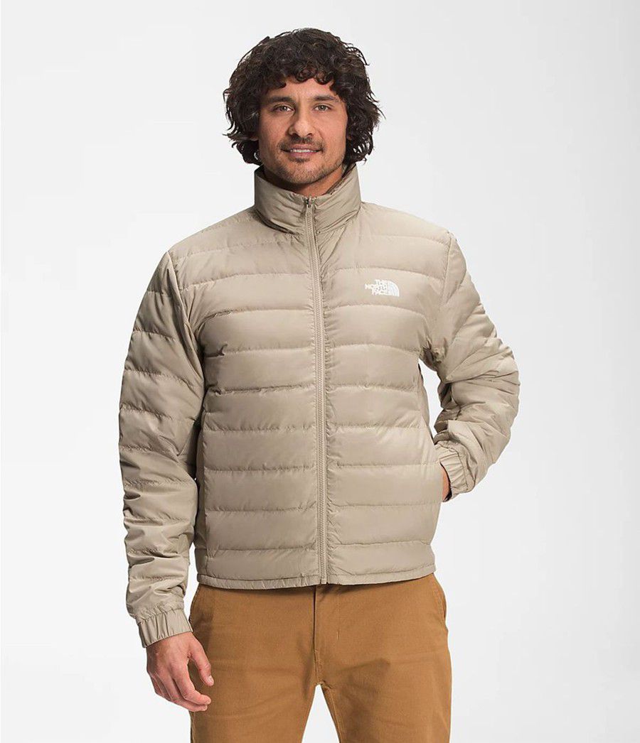 Pánské Rainwear The North Face Arctic Triclimate® Béžový | JMPTAFR-23