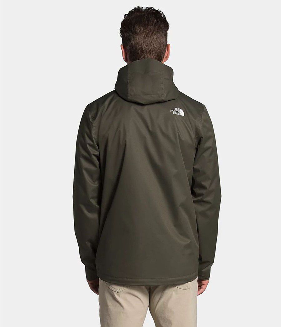 Pánské Rainwear The North Face Arrowood Triclimate® Olivy Zelené | DKCTQZU-39