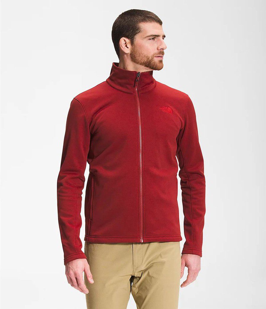 Pánské Rainwear The North Face Arrowood Triclimate® Červené | UMNEWCJ-90