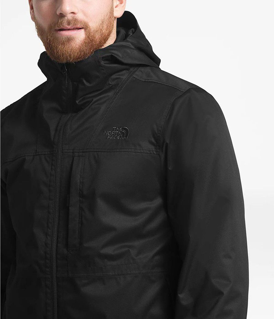 Pánské Rainwear The North Face Arrowood Triclimate® Černé | OYFVXIJ-73