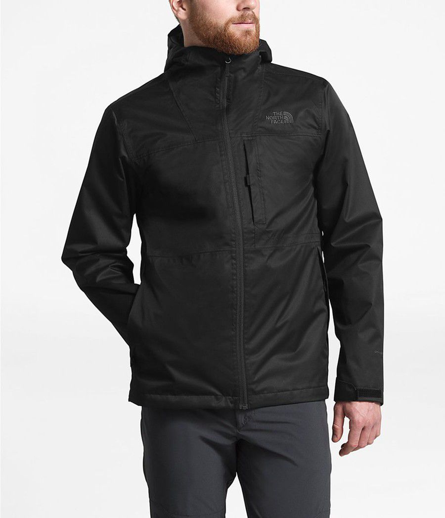 Pánské Rainwear The North Face Arrowood Triclimate® Černé | OYFVXIJ-73