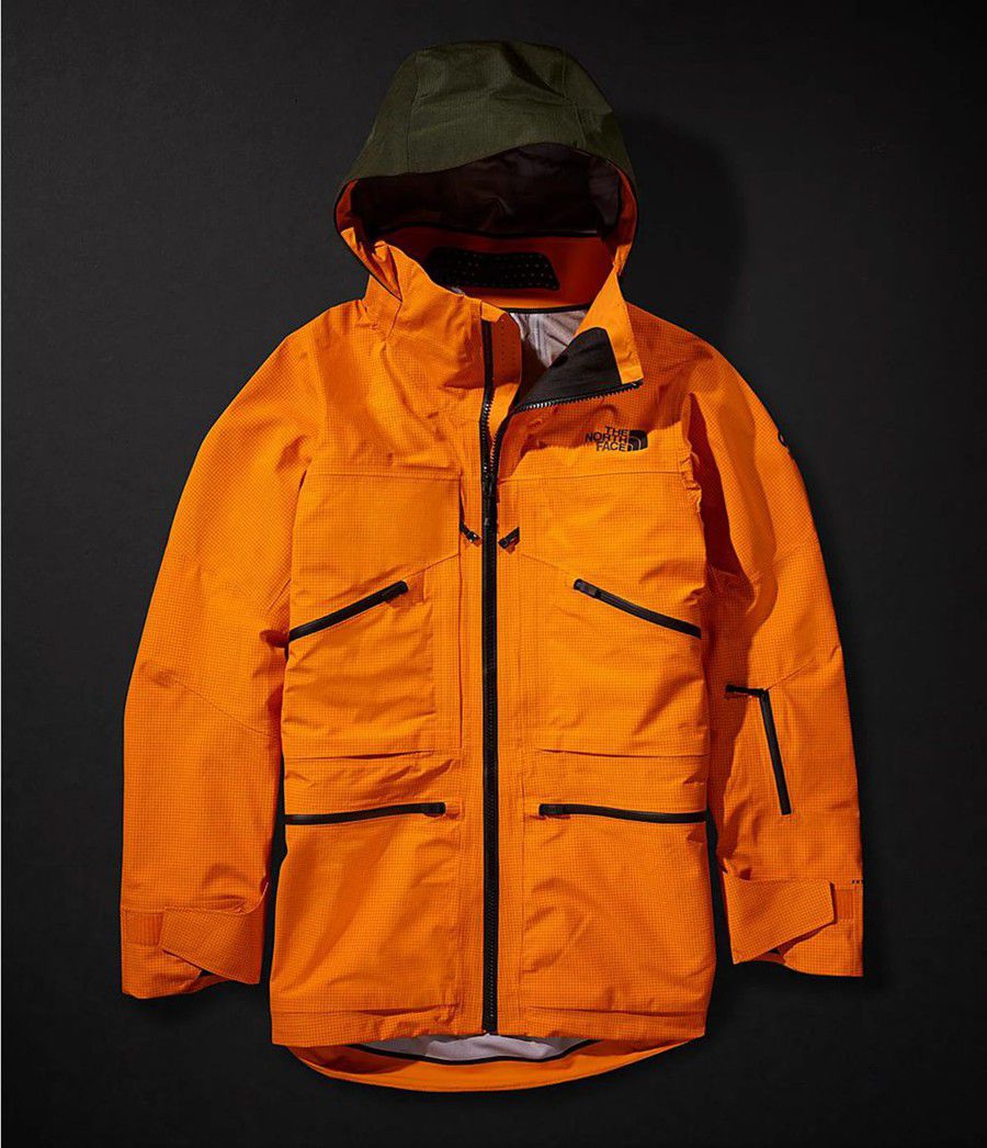 Pánské Rainwear The North Face Brigandine Futurelight Oranžové | BIZFKXE-47