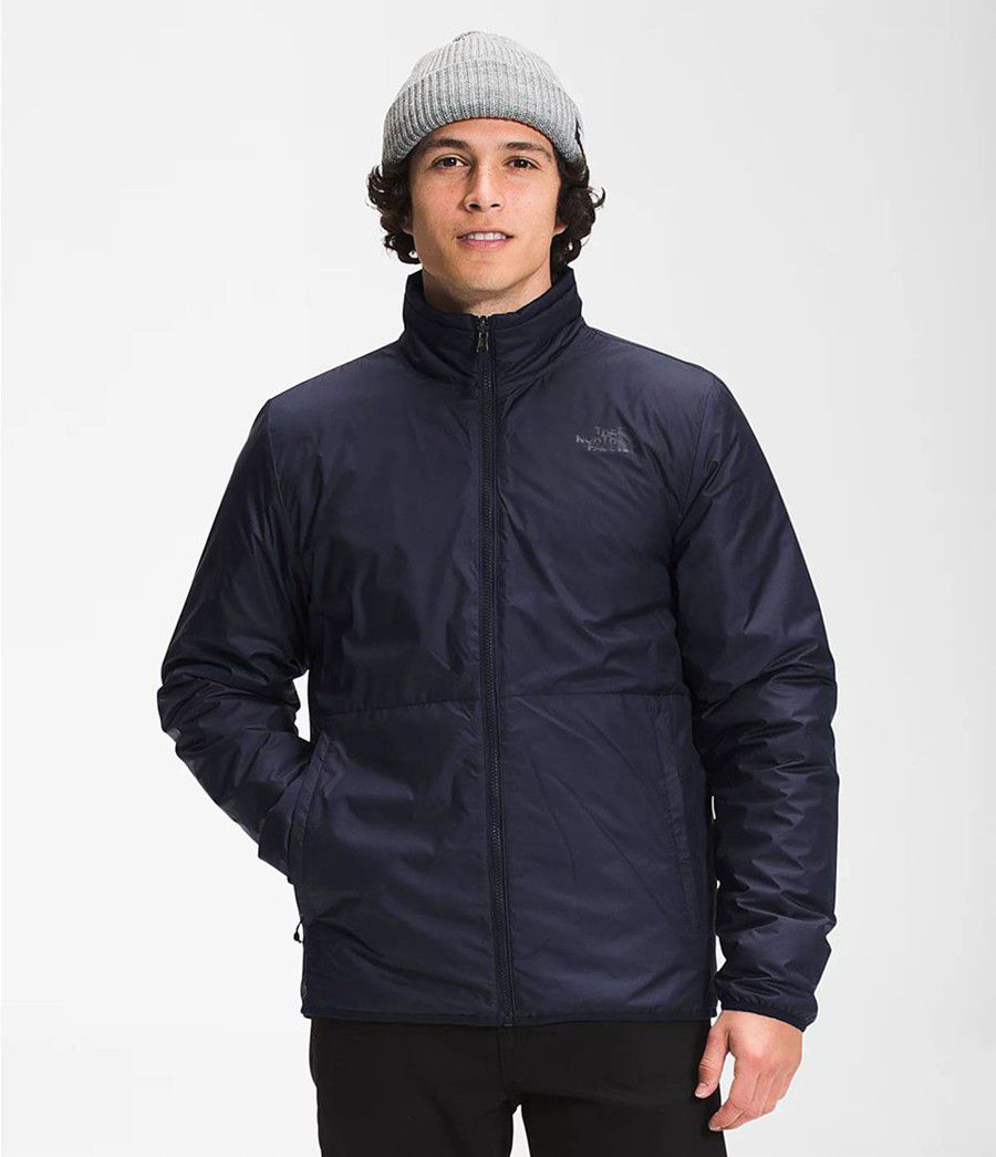 Pánské Rainwear The North Face Carto Triclimate® Tmavě Blankyt | WKCZHGS-86