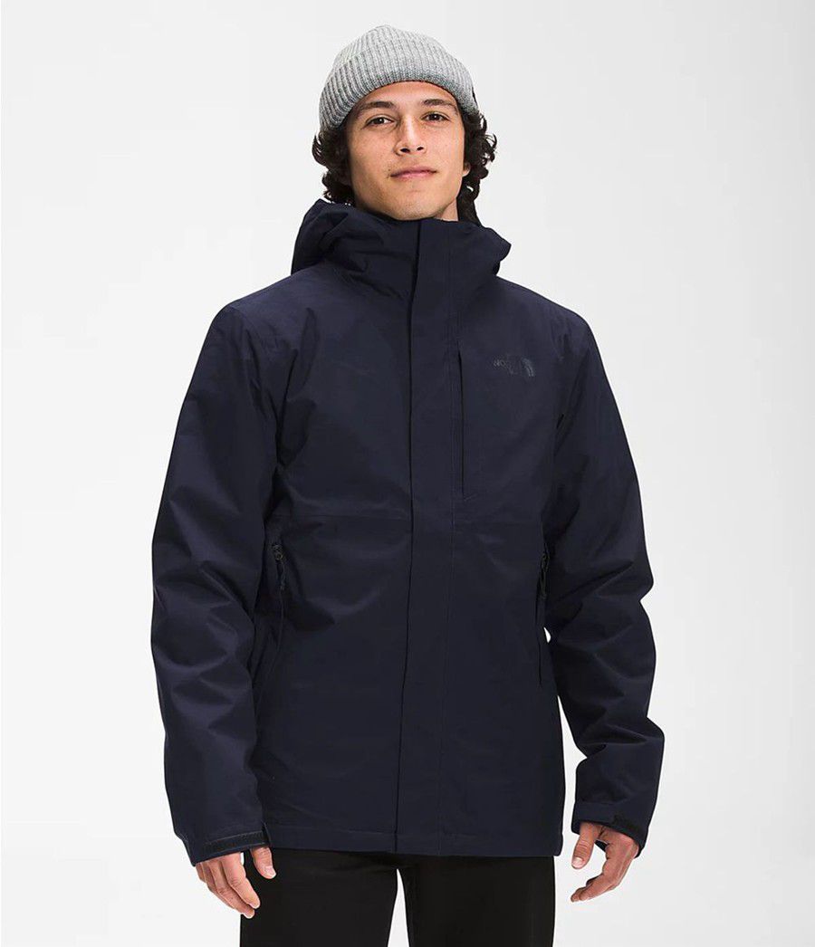 Pánské Rainwear The North Face Carto Triclimate® Tmavě Blankyt | WKCZHGS-86