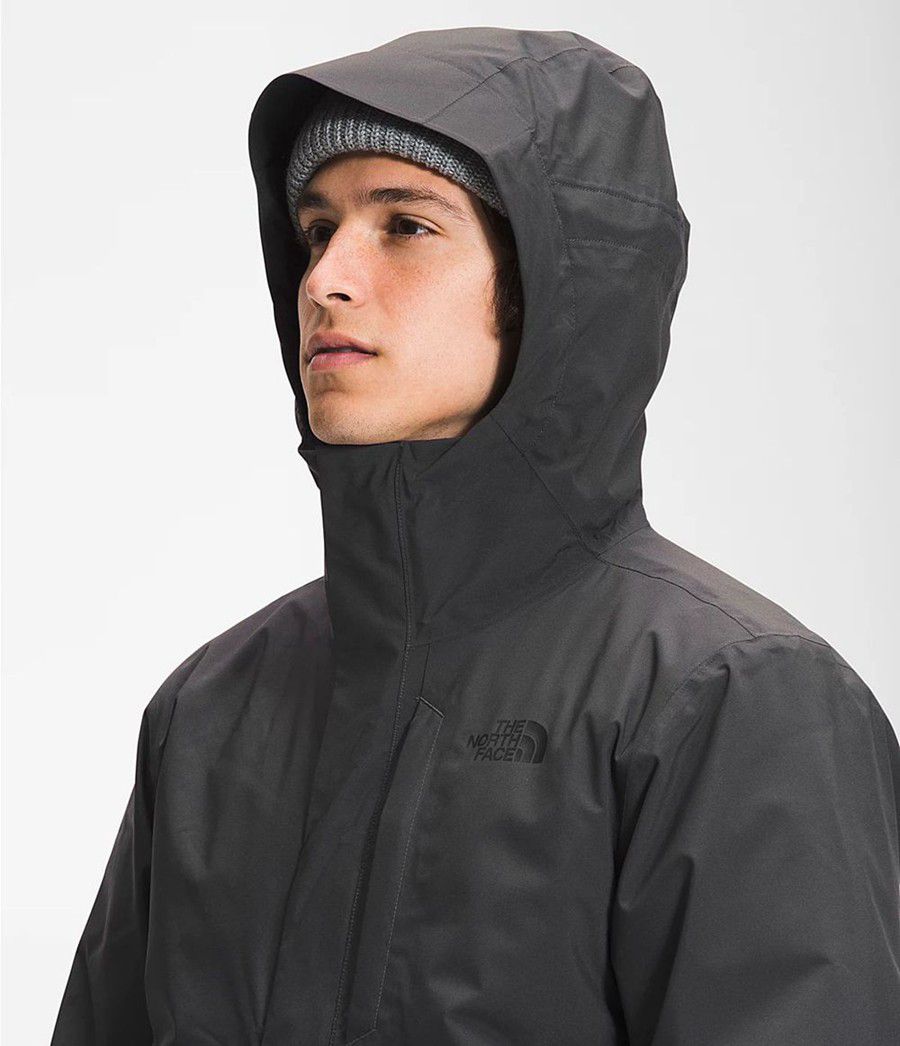Pánské Rainwear The North Face Carto Triclimate® Šedé | DYWMZFL-96
