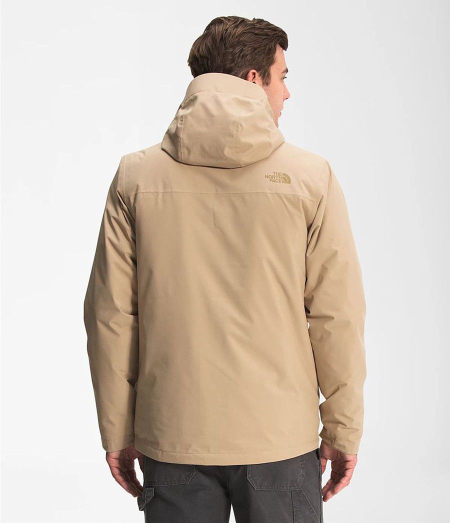 Pánské Rainwear The North Face Carto Triclimate® Hnědé | GXTYMFC-94