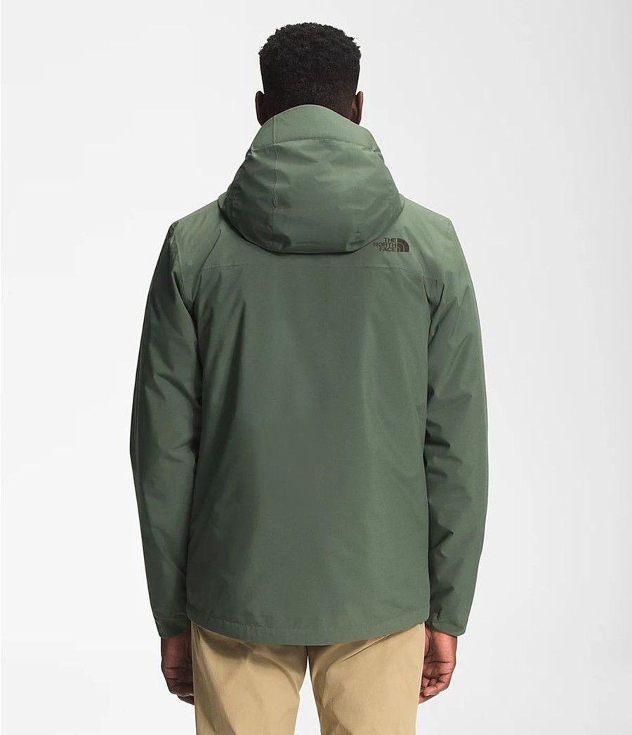 Pánské Rainwear The North Face Carto Triclimate® Zelene | BCGZPON-75