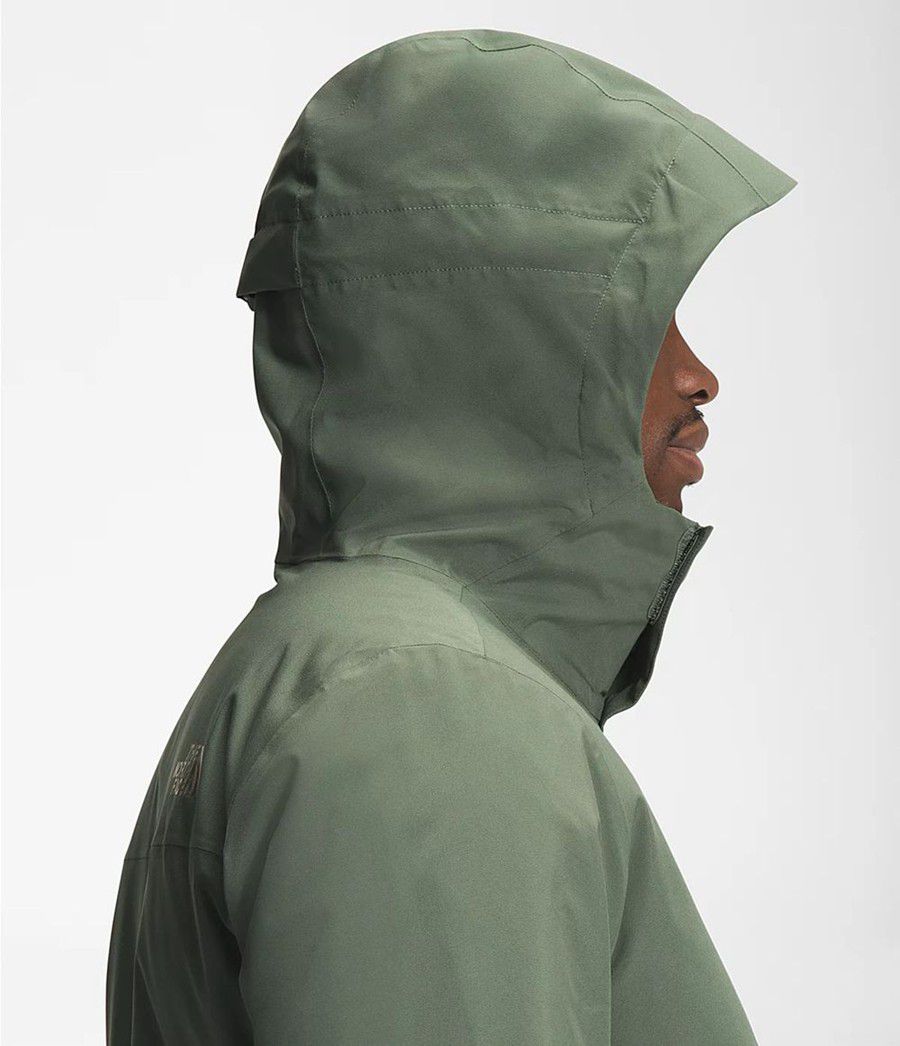 Pánské Rainwear The North Face Carto Triclimate® Zelene | BCGZPON-75