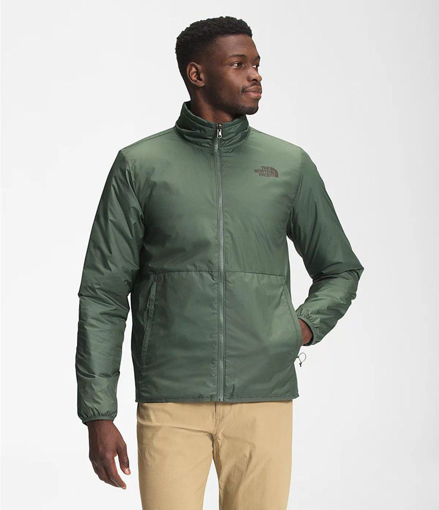 Pánské Rainwear The North Face Carto Triclimate® Zelene | BCGZPON-75