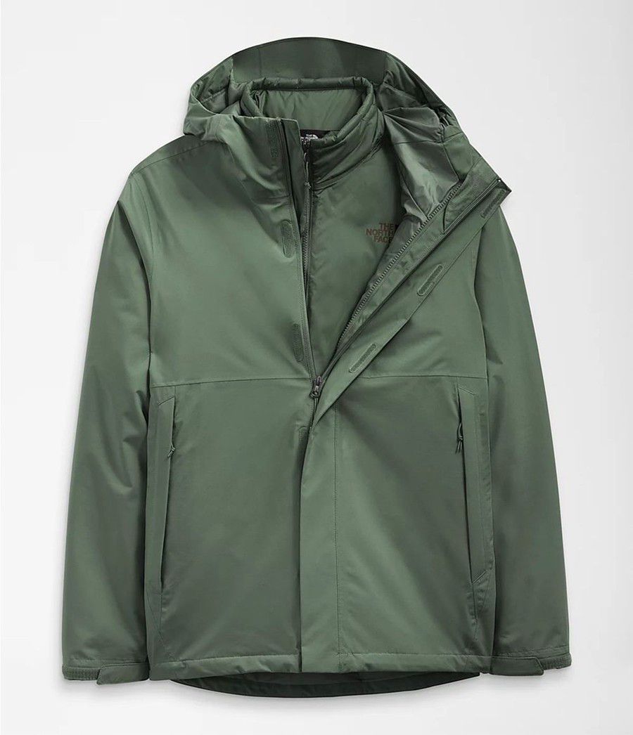 Pánské Rainwear The North Face Carto Triclimate® Zelene | BCGZPON-75