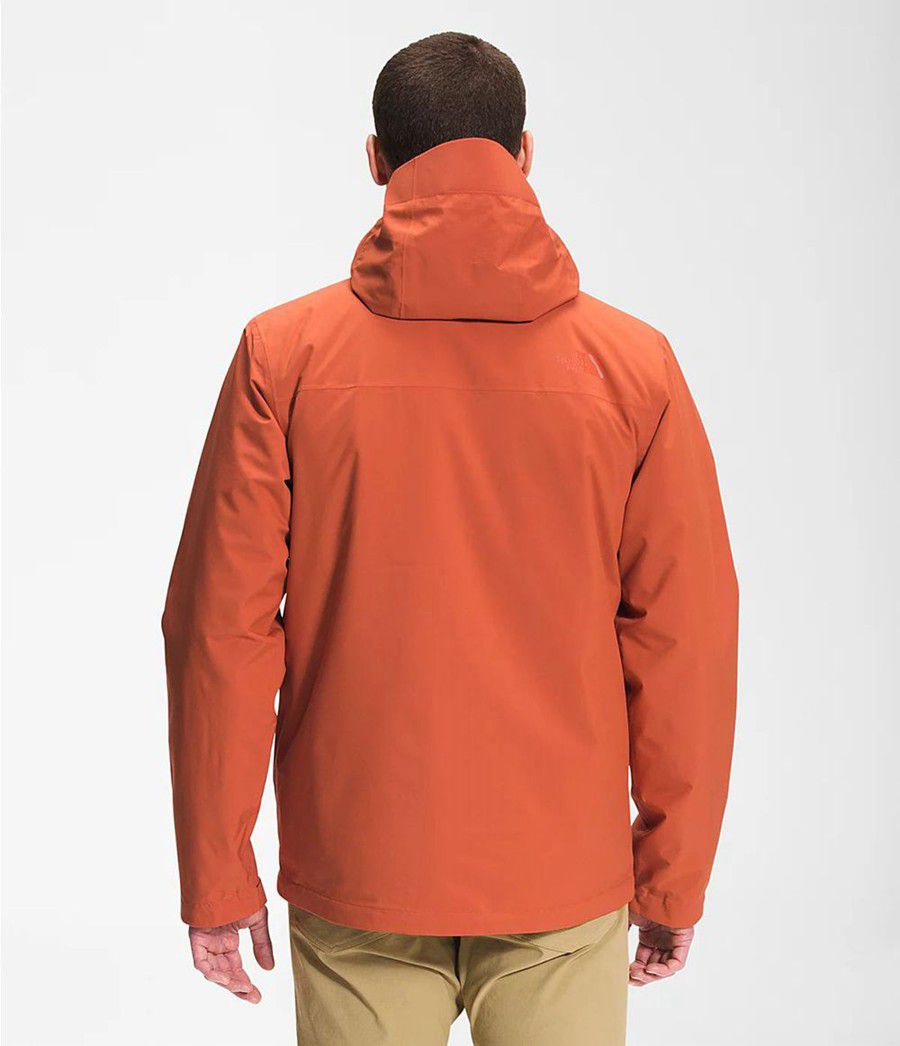 Pánské Rainwear The North Face Carto Triclimate® Oranžové | ATWIFXV-31