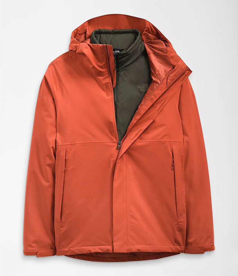 Pánské Rainwear The North Face Carto Triclimate® Oranžové | ATWIFXV-31