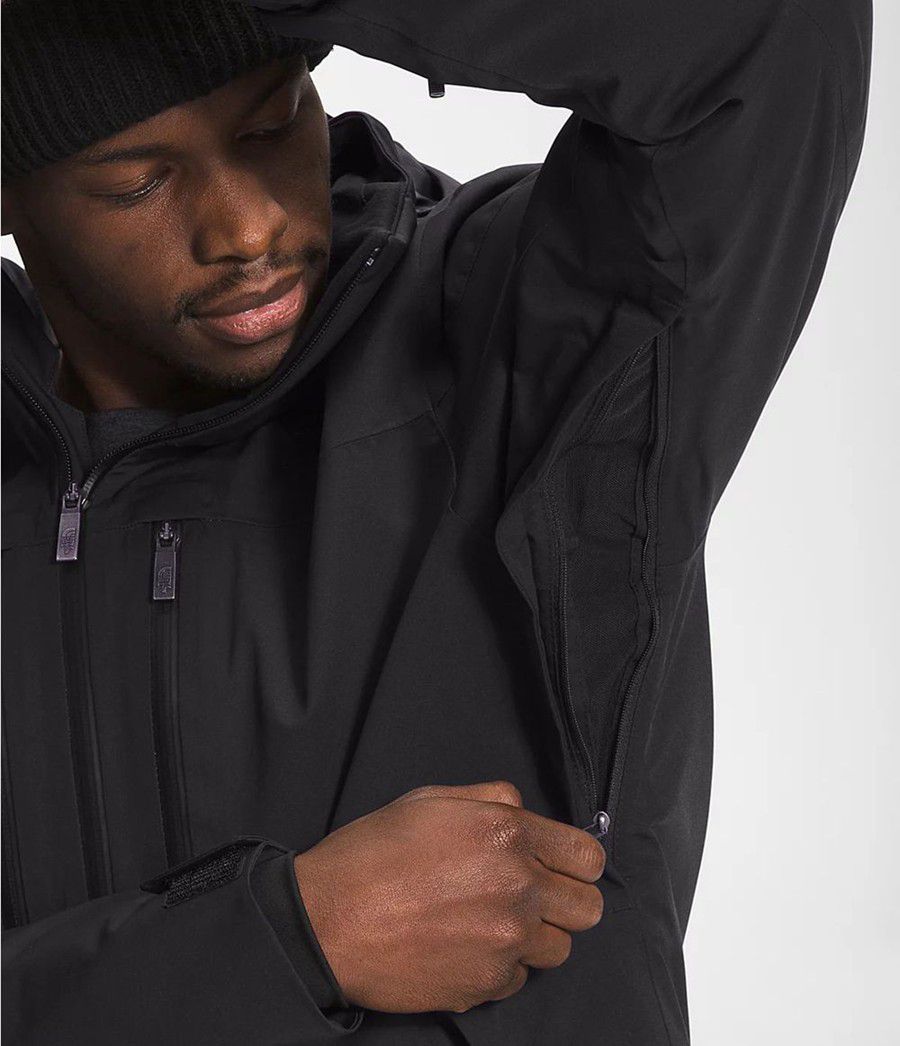 Pánské Rainwear The North Face Chakal Černé | VAUTZOB-93