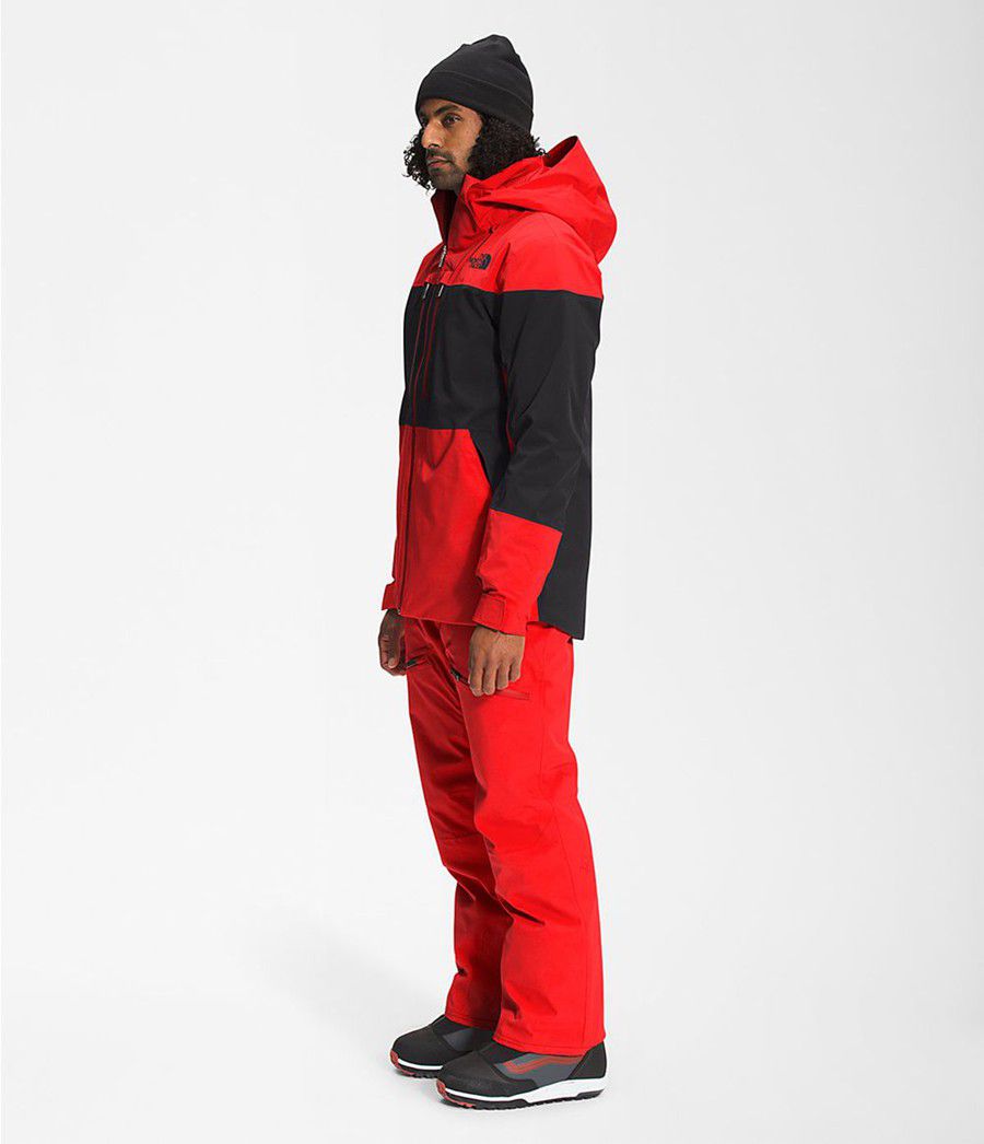 Pánské Rainwear The North Face Chakal Červené Černé | YJZLWUV-43