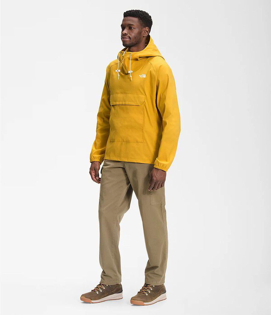 Pánské Rainwear The North Face Class V Pullover Žluté | IRGOAQZ-03