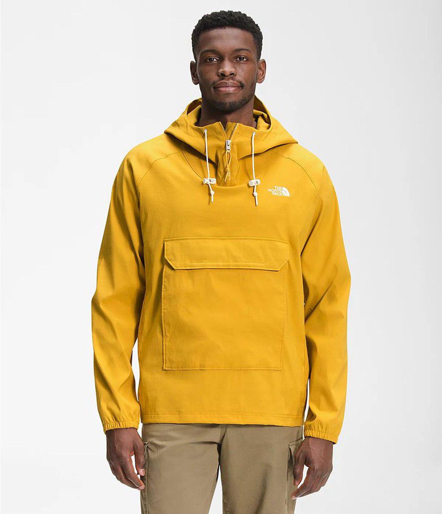 Pánské Rainwear The North Face Class V Pullover Žluté | IRGOAQZ-03