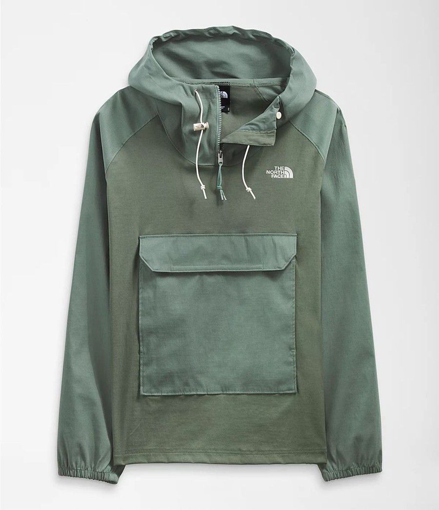 Pánské Rainwear The North Face Class V Pullover Zelene | ZDMANIJ-05