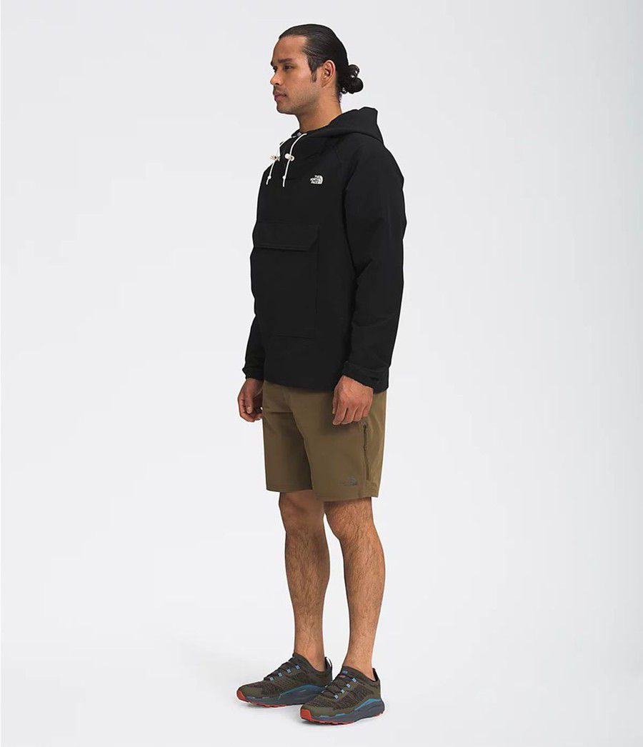 Pánské Rainwear The North Face Class V Pullover Černé | WVZSHLY-15