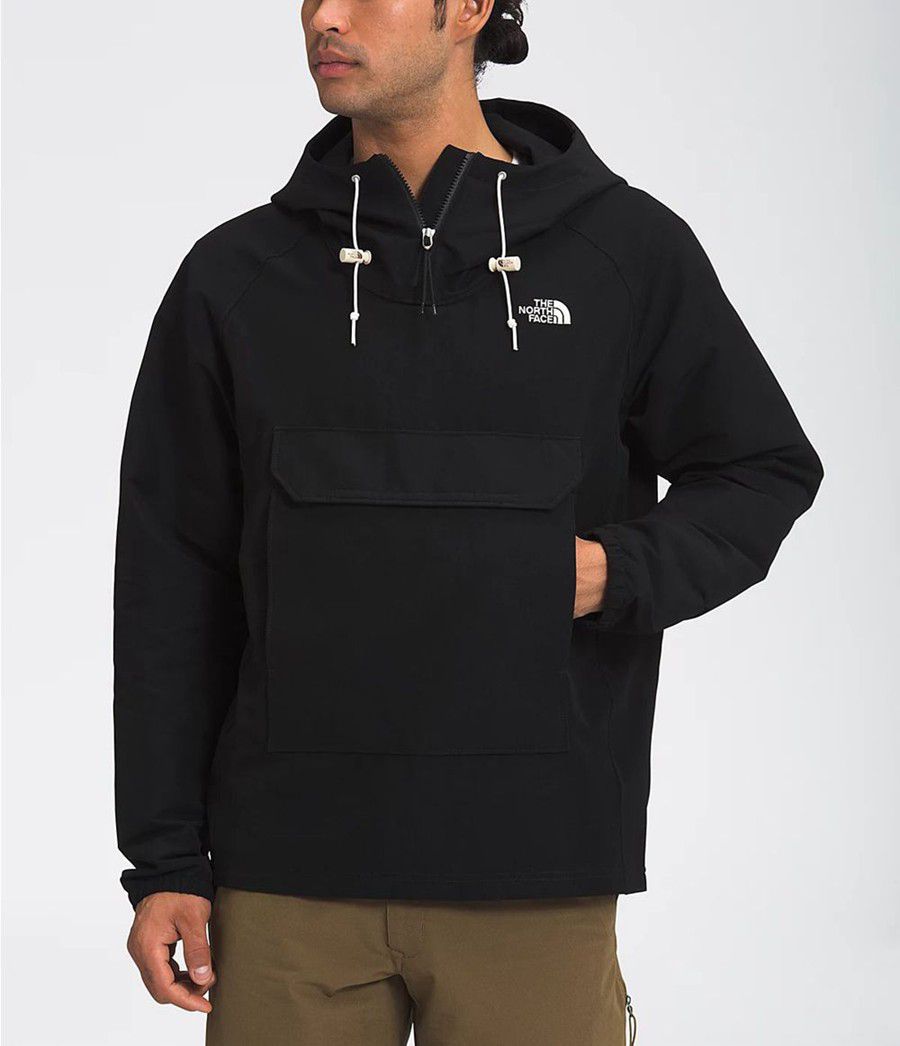 Pánské Rainwear The North Face Class V Pullover Černé | WVZSHLY-15