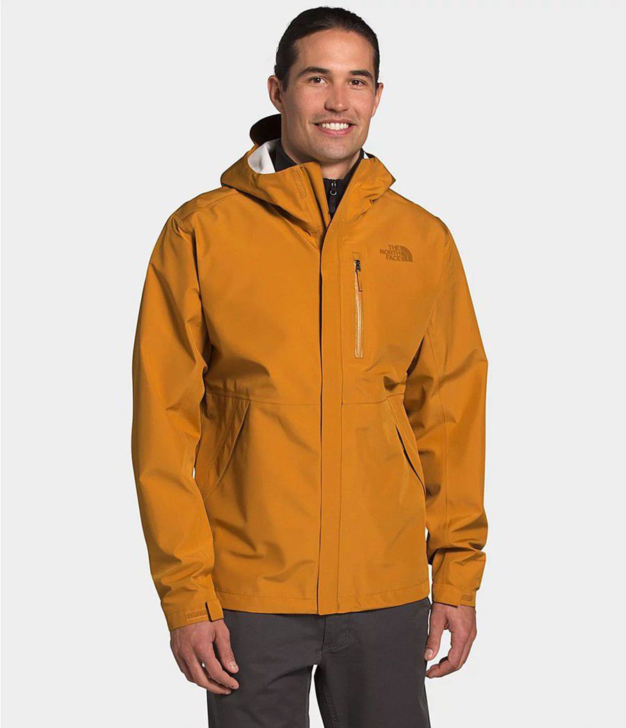 Pánské Rainwear The North Face Dryzzle Futurelight Žluté | DJWGNST-96