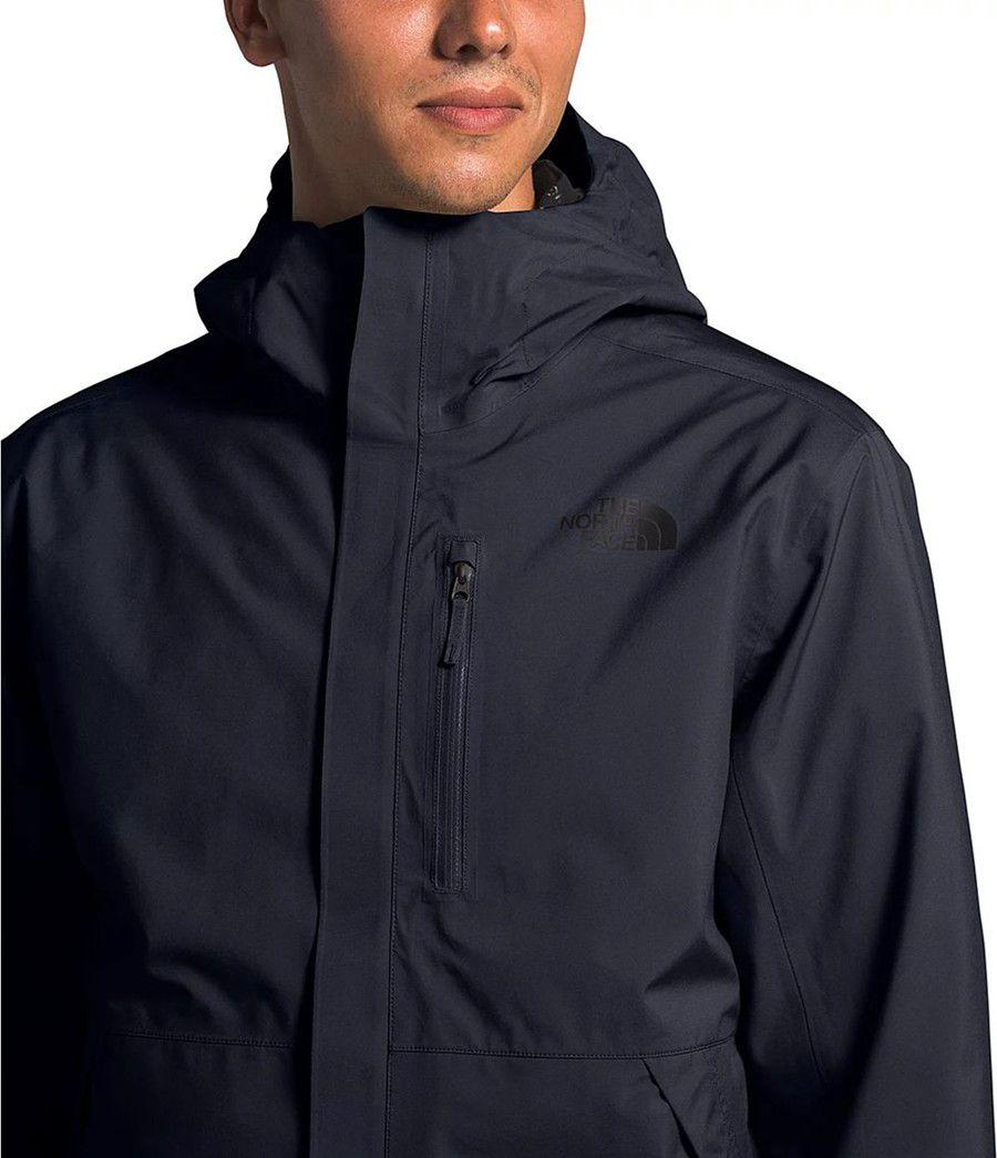 Pánské Rainwear The North Face Dryzzle Futurelight Tmavě Blankyt | CIZSFRJ-96