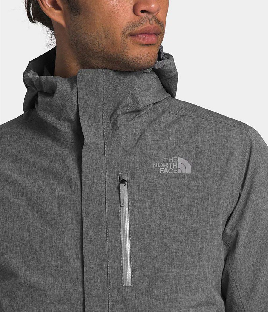Pánské Rainwear The North Face Dryzzle Futurelight Šedé | MXZWBJS-37