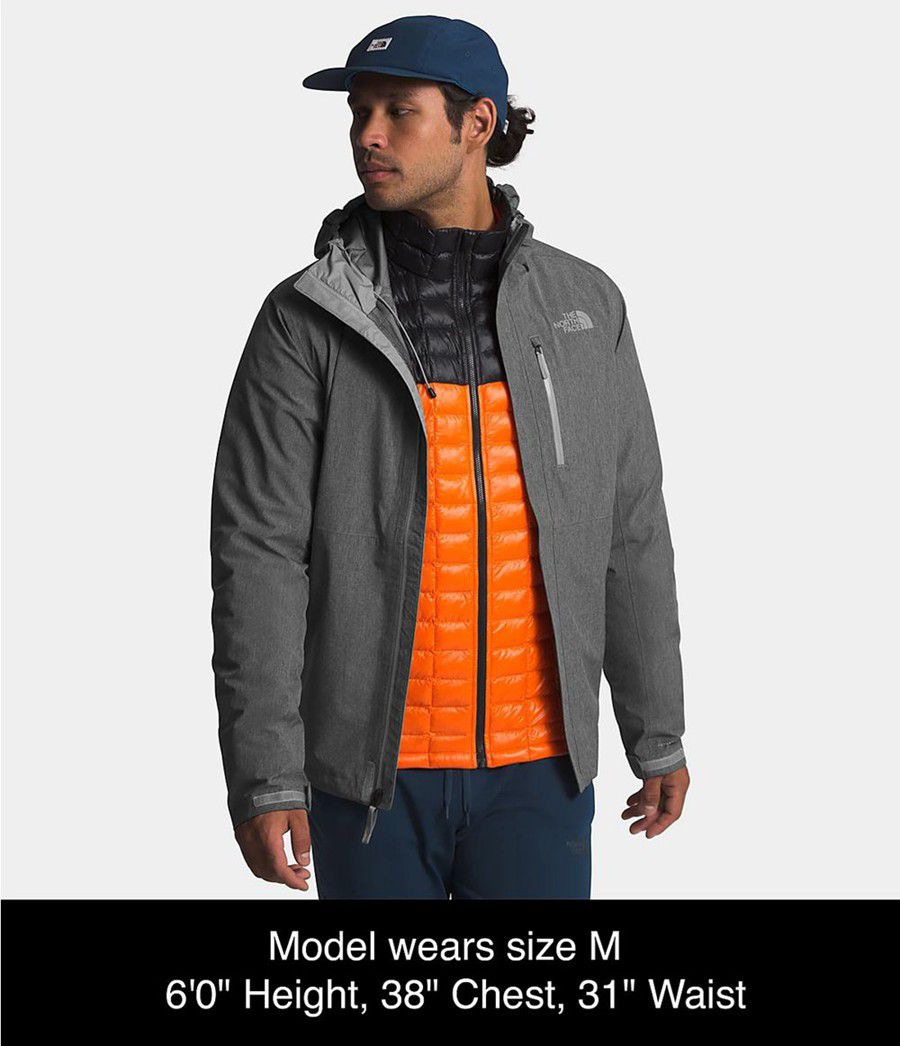 Pánské Rainwear The North Face Dryzzle Futurelight Šedé | MXZWBJS-37