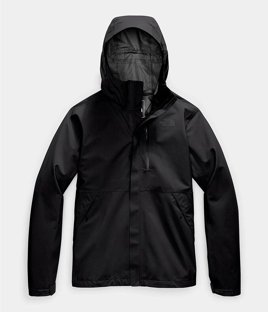 Pánské Rainwear The North Face Dryzzle Futurelight Černé | RWMATFI-97