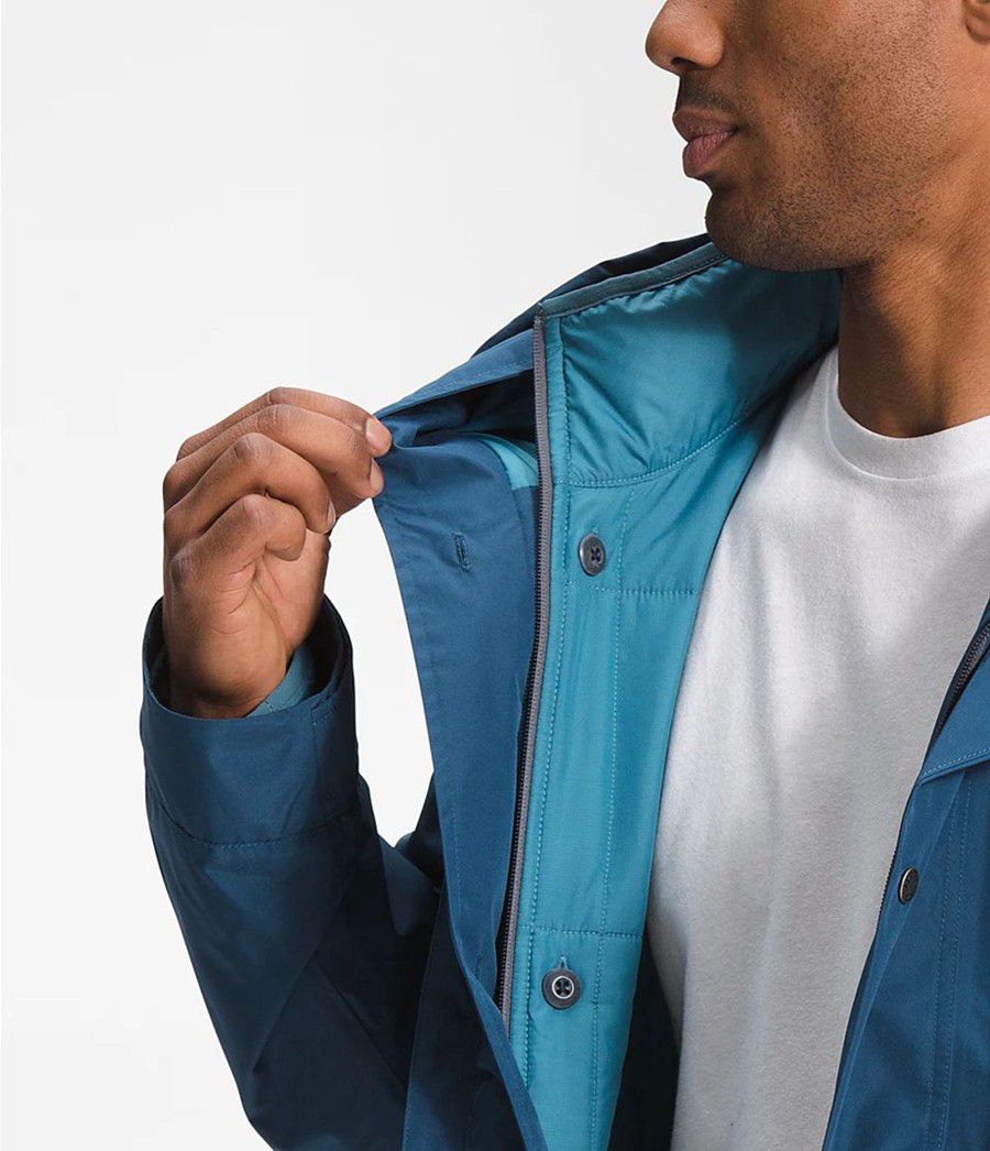 Pánské Rainwear The North Face Fine Pine Blankyt | BWENICA-63