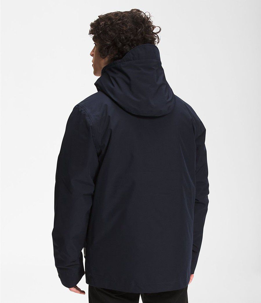 Pánské Rainwear The North Face Fine Pine Tmavě Blankyt | VSZCXJF-70