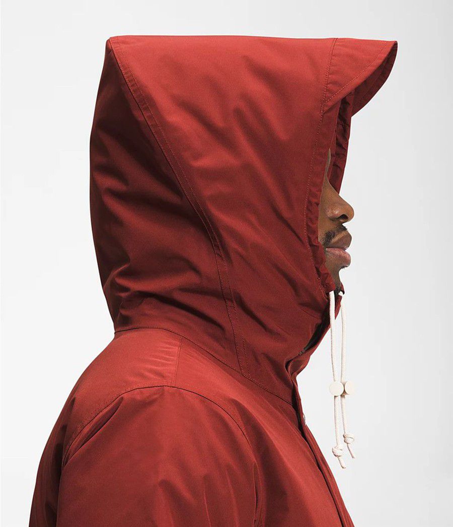 Pánské Rainwear The North Face Fine Pine Červené | AUHPEJM-43