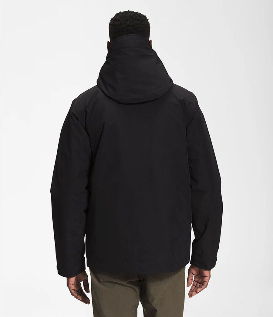 Pánské Rainwear The North Face Fine Pine Černé | REVSJTL-63