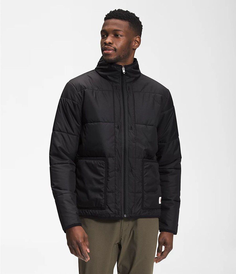 Pánské Rainwear The North Face Fine Pine Černé | REVSJTL-63