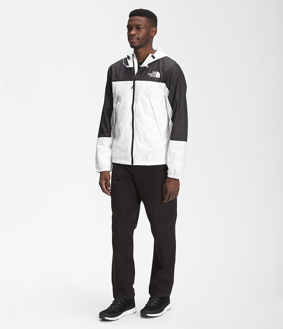 Pánské Rainwear The North Face Hydrenaline Wind Bílé | KLAGZXM-09