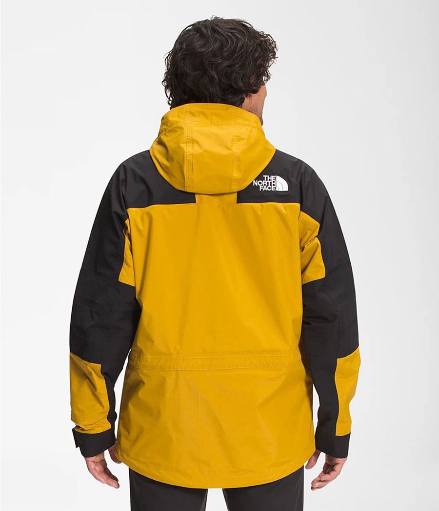 Pánské Rainwear The North Face K2rm Dryvent Žluté | WDBOJSH-24
